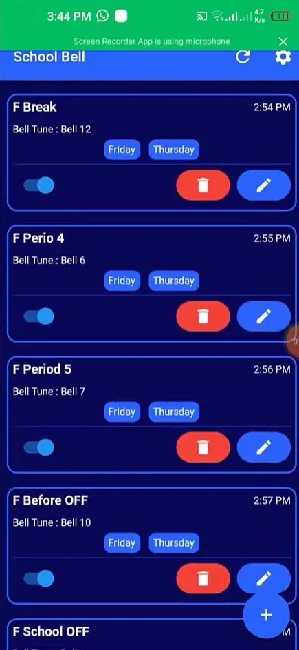 Bell Schedule For School apk download